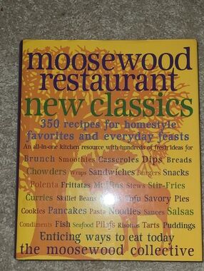 Restaurant New Classics Cookbook - Yellow Cover
